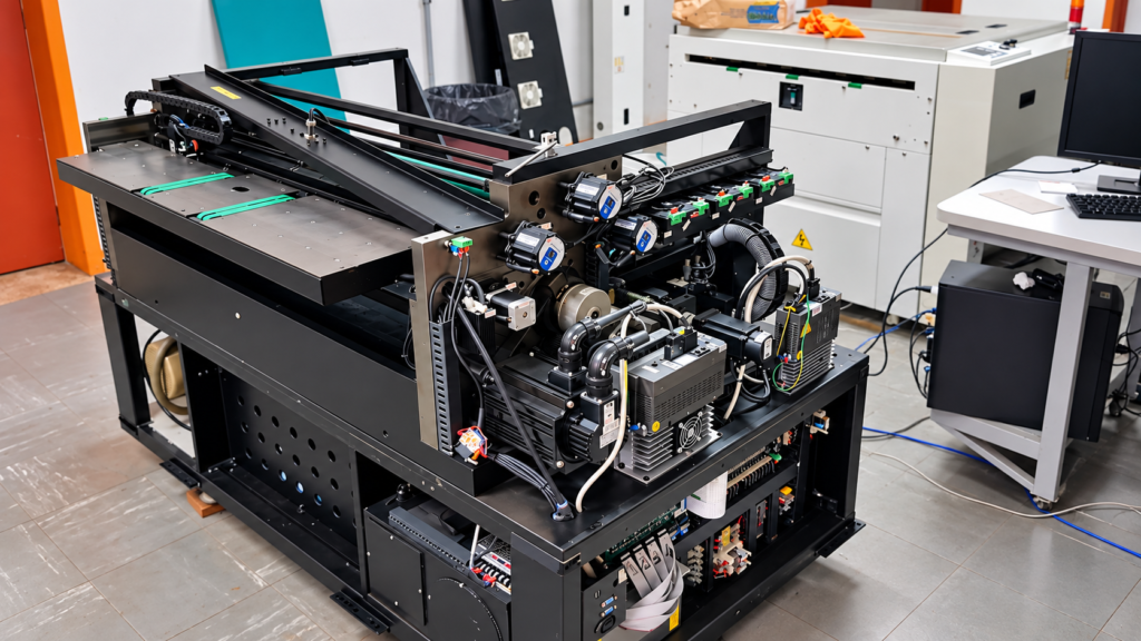 Manutenção técnica em equipamento CTP CRON